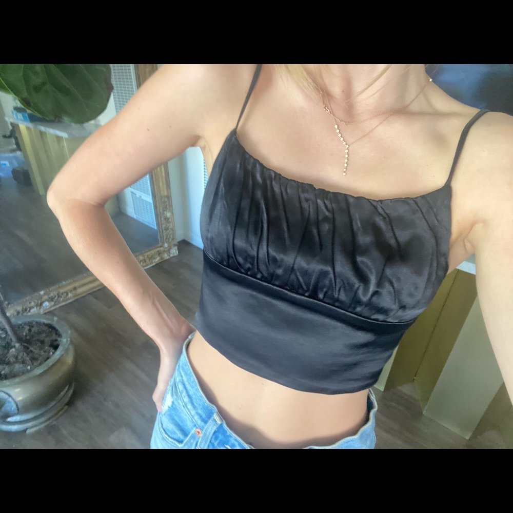 Never worn crop tank